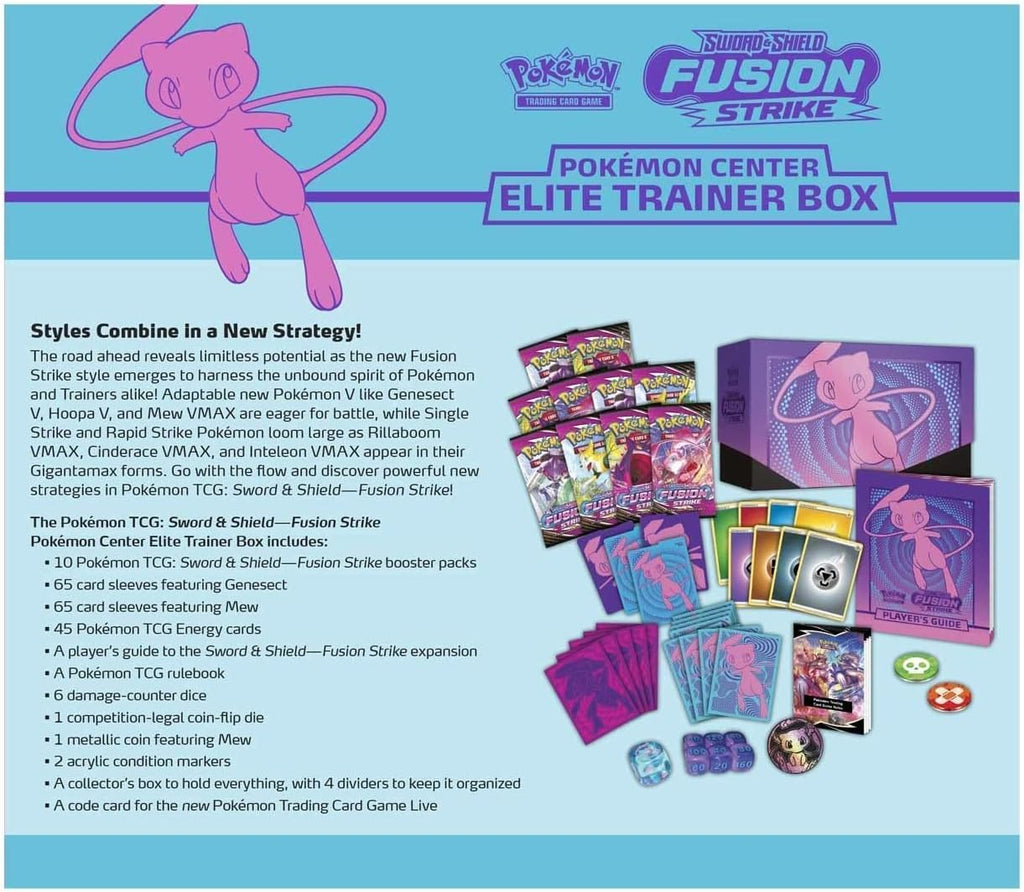 Pokemon TCG Sword & Shield Fusion Strike Elite Trainer Box O671