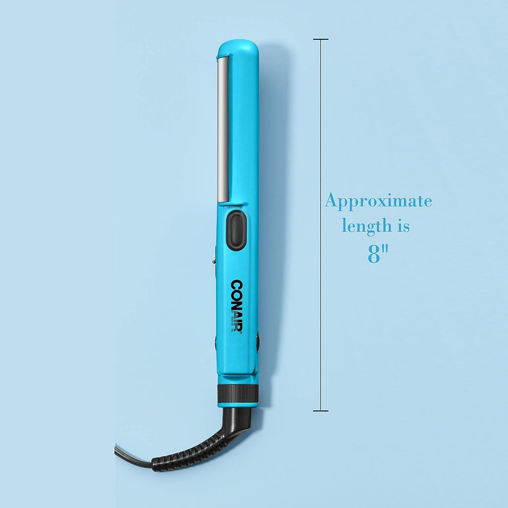 Conair Mini Dual Deluxe Styler for Curls, Waves & Straightening L148