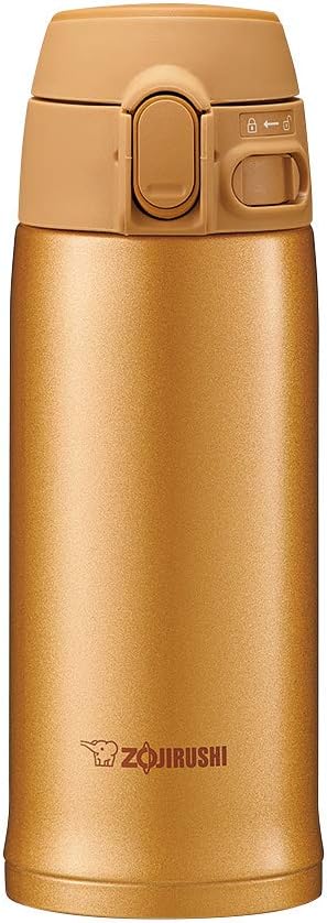 Zojirushi SM-TA36DM Stainless Steel Vacuum Insulated Mug, 12-Ounce, Honey Gold