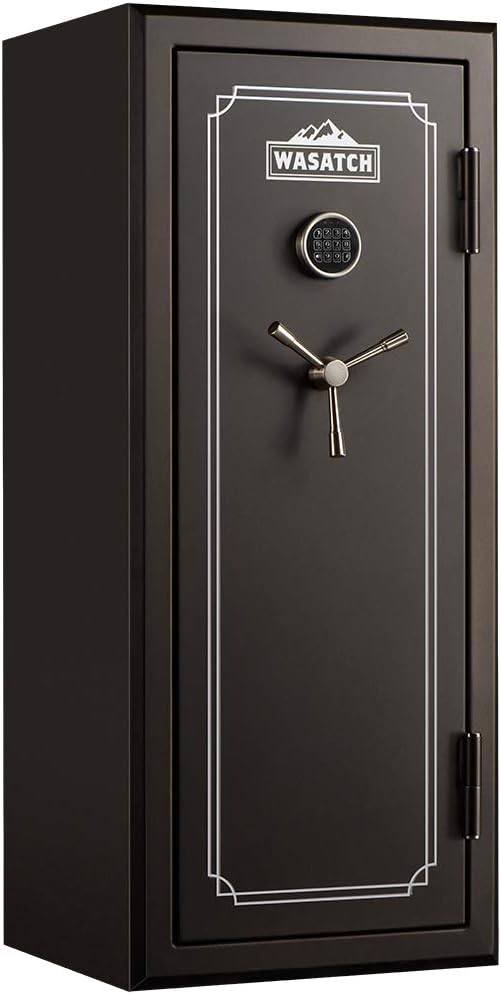 Wasatch 24 Gun Fire and Water Safe with E-Lock, Dark Bronze Y106