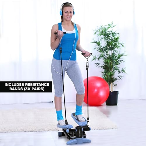 Nordic Lifting Mini Stepper & Stair Climber with Resistance Bands G961227