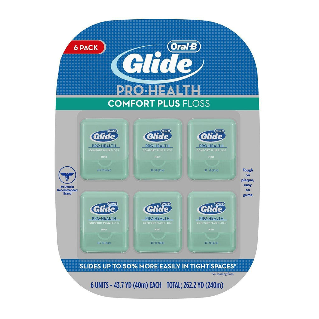Oral-B Glide PRO-HEALTH Comfort Plus Floss, 6 Count