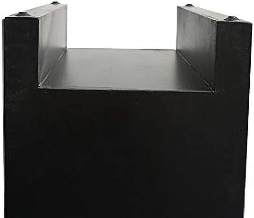 RUNFAYBIU Mirrored Nightstand with 3 Drawers and Crystal-Style Knobs E8054