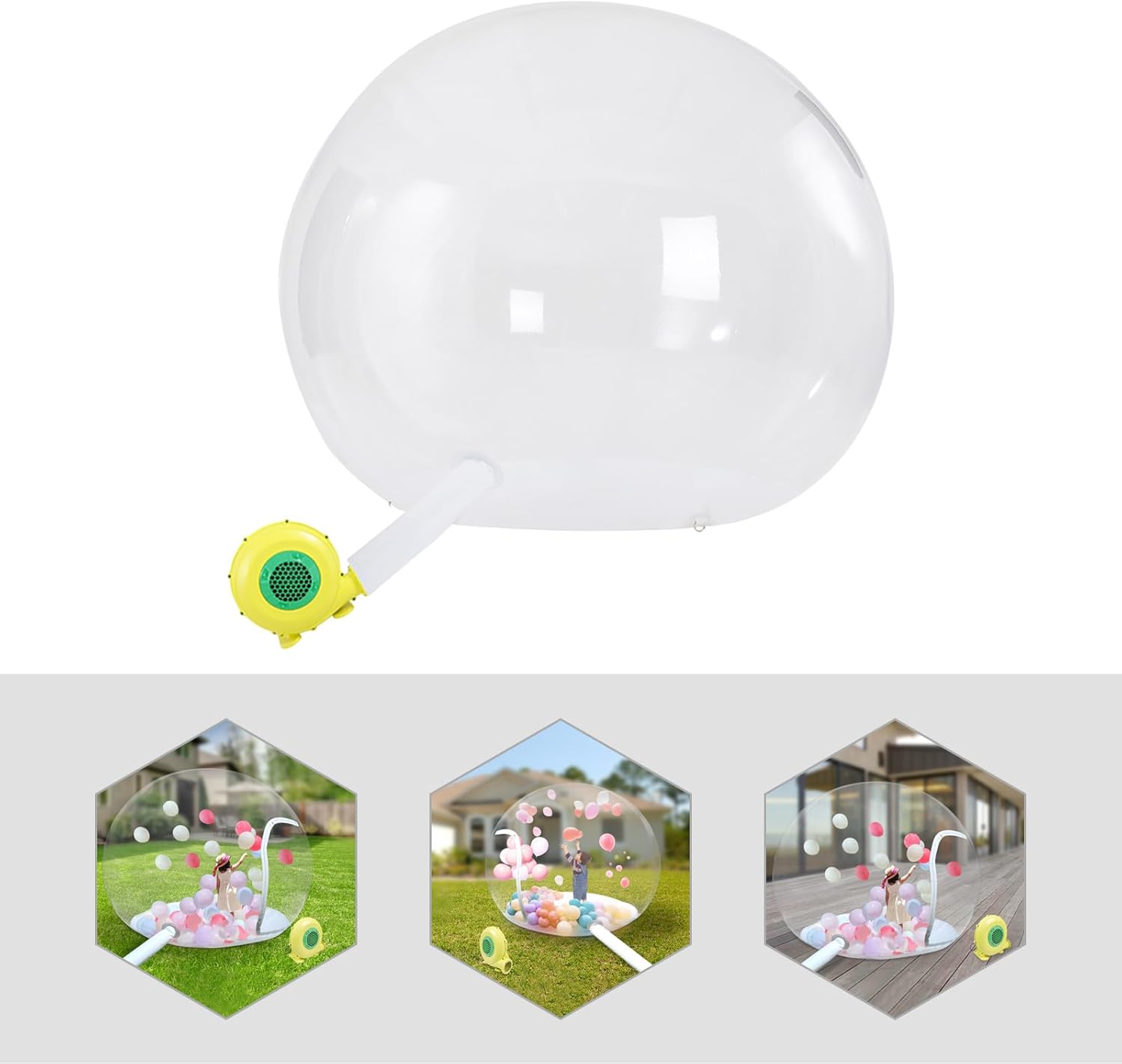 Foldable Inflatable Bubble Tent with Air Blower for Camping Events E199
