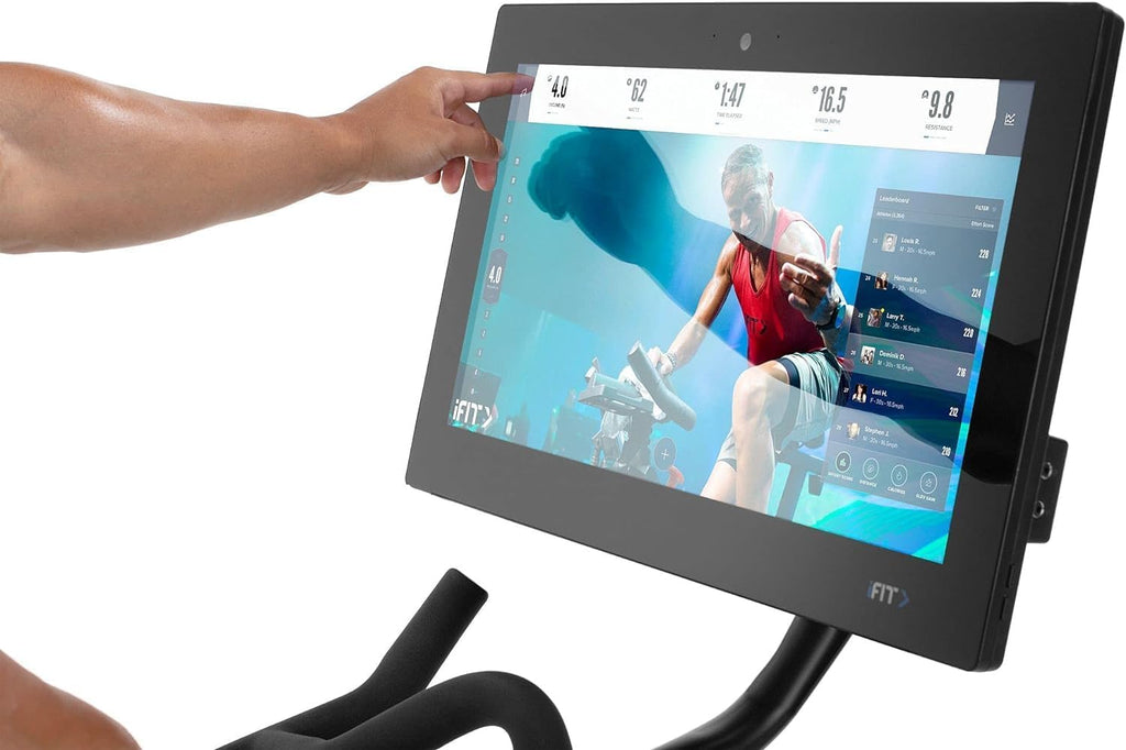 Proform Studio 22 Pro Exercise Bike with 22" HD Touchscreen and 24 Resistance Levels - Black J1539