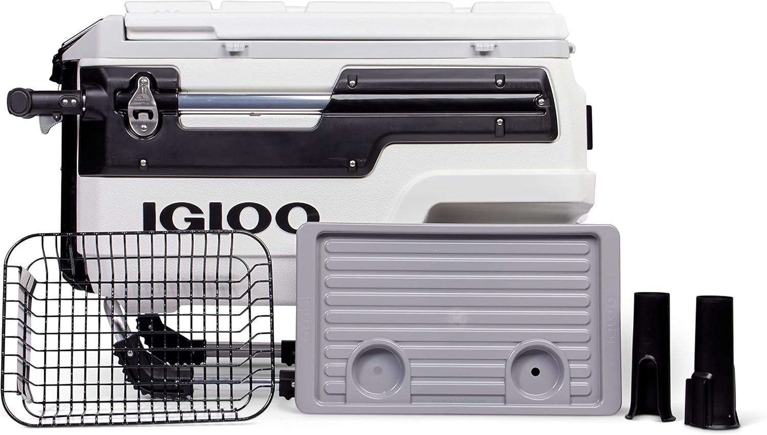 Igloo 70 QT Trailmate Marine Wheeled All-terrain Cooler, White Q6243