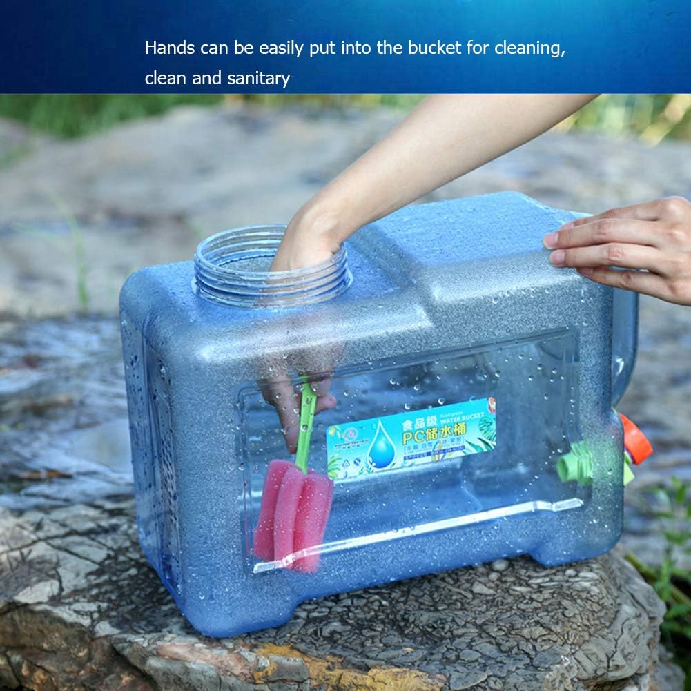 Orgone Water Storage Container with Faucet for Camping N5045