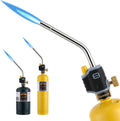 Propane Torch Head, Trigger Start Propane Torch Fuel by Propane MAPP MAP PRO Gas,Gas Torch Head with Self Ignition,MAPP Gas Torch Kit,Turbo Torch,Welding Torch Kit, Blow Torch(CSA, Fuel not included)