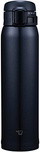 Zojirushi SMSR48EBC Stainless Mug, 16-Ounce, Silky Black
