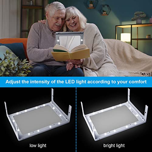 Magnifying Glass with Light and Stand, 36 LED Dimmable Floor Lamp W103652