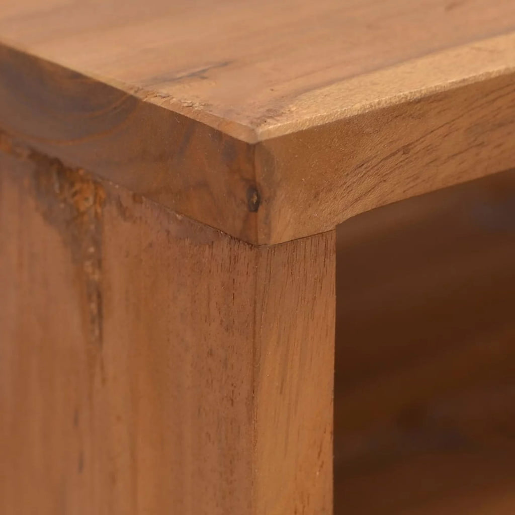 Walmeck TV Cabinet Solid Teak Wood V543024