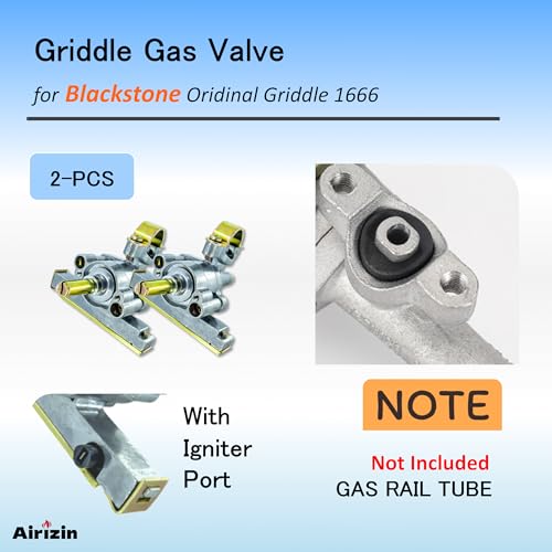Blackstone Griddle Burner Control Valve with Igniter Port, 2-Pack Y3561