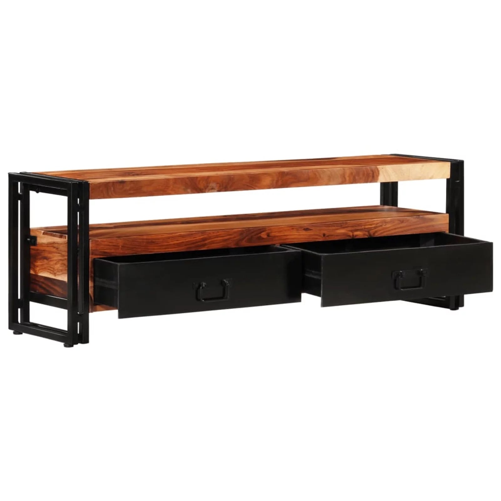 Carevas TV Cabinet Solid Sheesham Wood B46201
