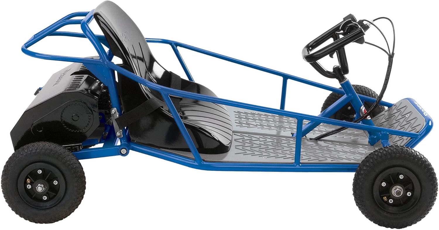 Razor Vintage Single Rider Electric Kart Dune Buggy, Blue H5830