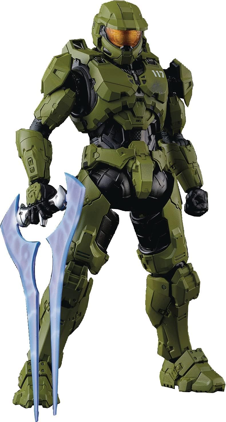 Halo Infinite: Master Chief Mjolnir MK VI [GEN 3] 1:12 Scale Action Figure, Multicolor