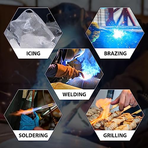 Propane Torch Head with Trigger Start for Soldering, Welding and Brazing (RTM-042) K7177