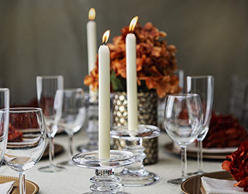 BOLSIUS Ivory Candlesticks 11.5 Inch Unscented Dripless Bulk Pack 50 Count N953