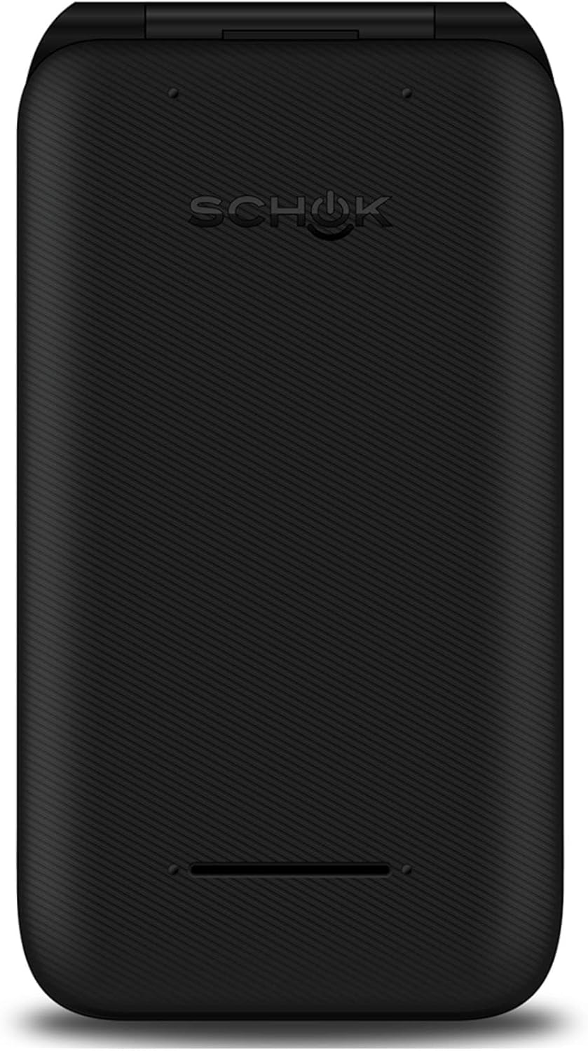 Schok Flip Phone 4G LTE (8GB) - Black - Carrier Locked to Boost Mobile W83450