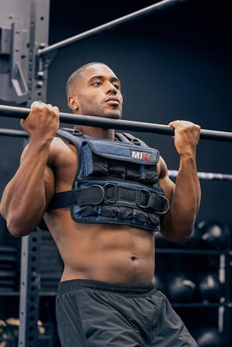 miR Air Flow Weighted Vest with Zipper Option 20lbs - 60lbs C551