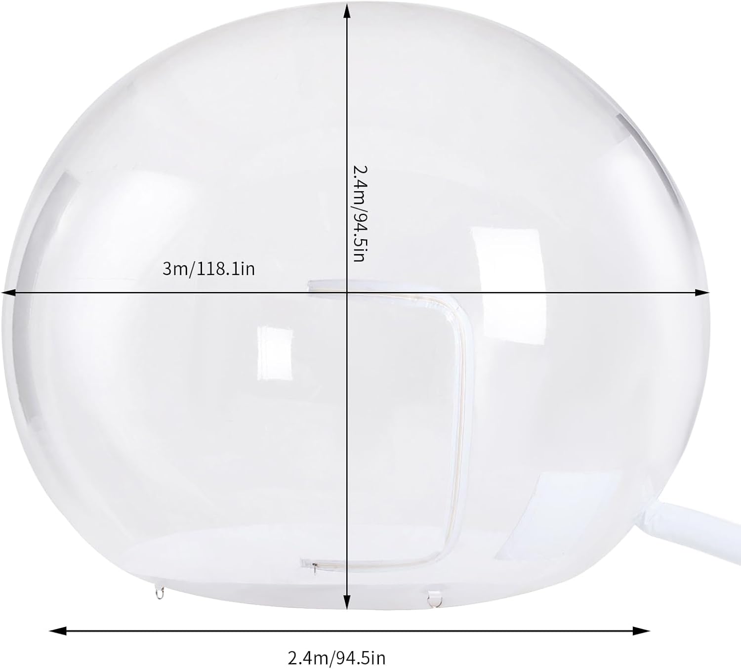 Foldable Inflatable Bubble Tent with Air Blower for Camping Events E199