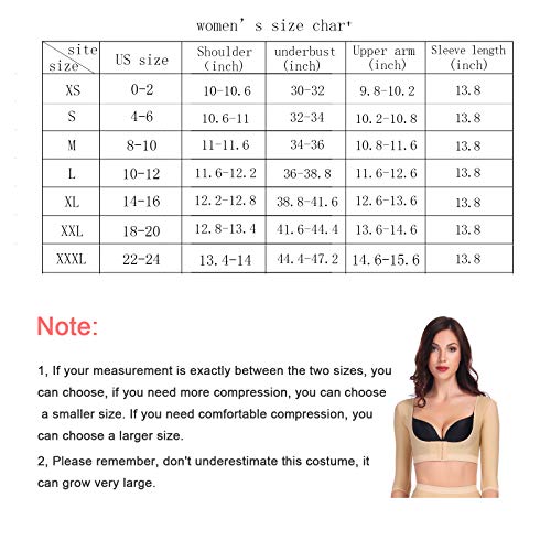Arm Shapewear Compression Sleeves for Women M7875