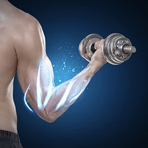 Threaded Dumbbell Handles 1 Inch Pair for Weight Plates R89660