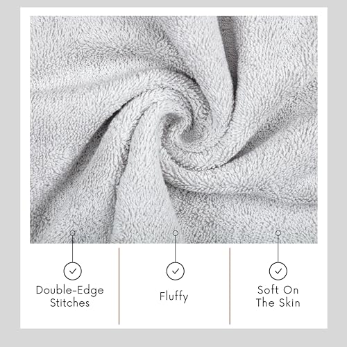 TEXTILOM 6 Pcs Bath Towel Set – 100% Turkish Cotton, Green O77452