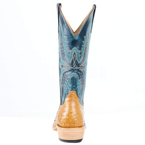 Macie Bean Women's Full Quill Ostrich Snub Toe Boot V633259