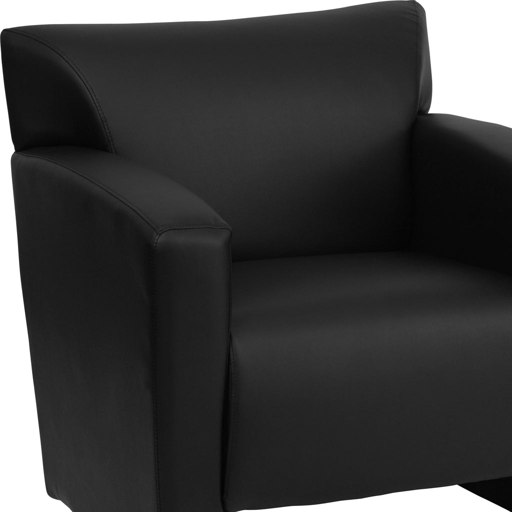 Flash Furniture HERCULES Majesty Series Black LeatherSoft Chair X998