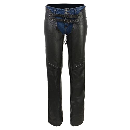Milwaukee Leather Women's Low-Rise Motorcycle Chaps ML1186 P8657