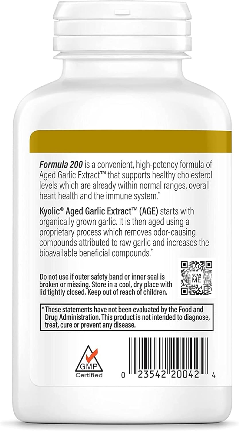 Kyolic Aged Garlic Extract Cardiovascular Extra Strength Reserve Capsules P346