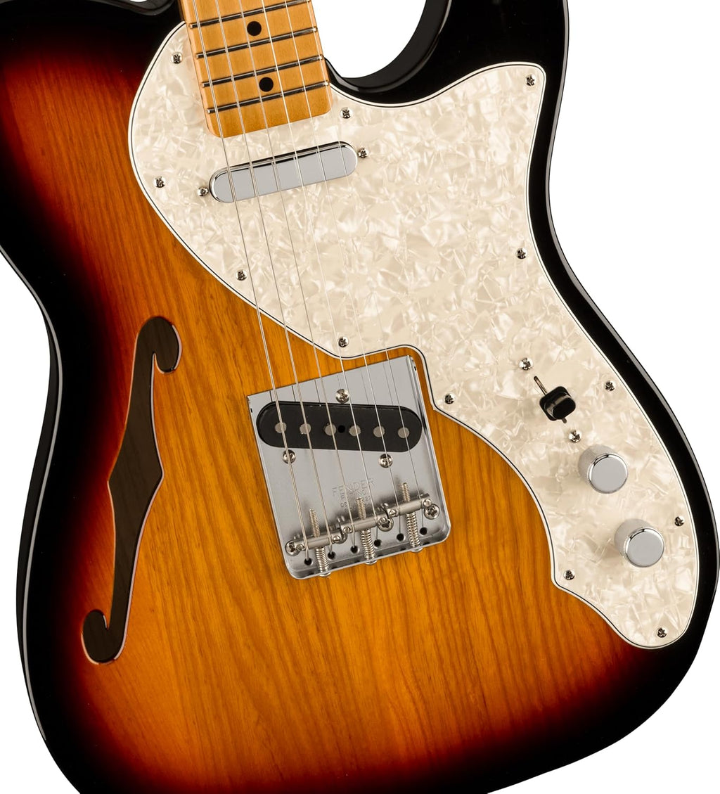 Fender Vintera II '60s Telecaster Thinline Electric Guitar, 3-color Sunburst Y966409