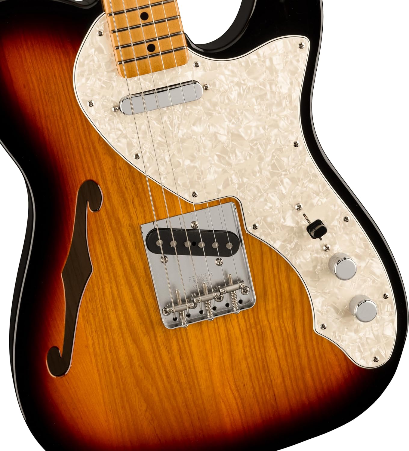 Fender Vintera II '60s Telecaster Thinline Electric Guitar, 3-color Sunburst Y966409