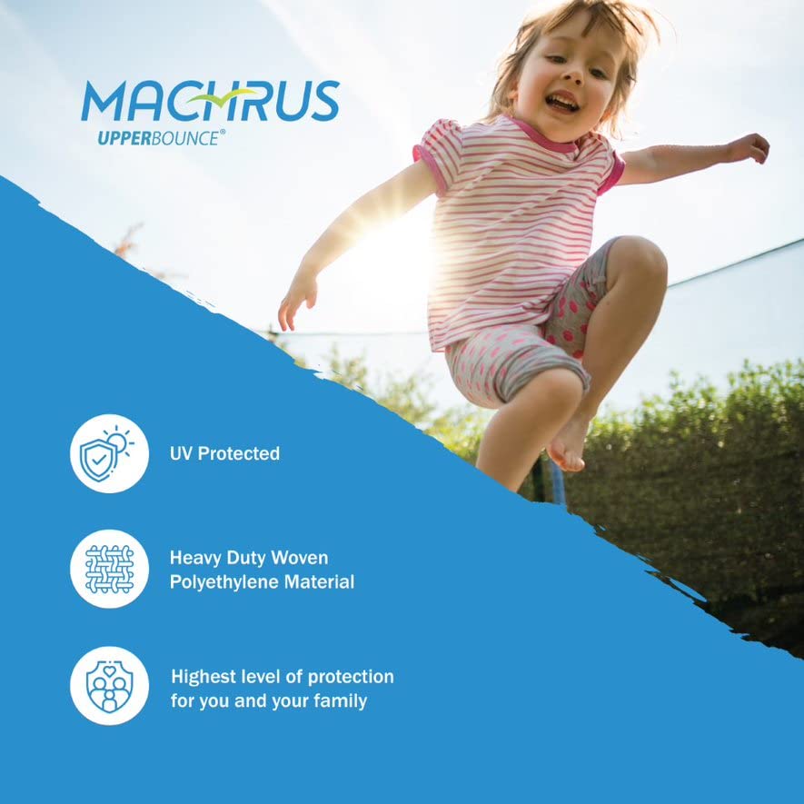 Machrus Upper Bounce Trampoline Safety Enclosure Set for 7.5-15FT Frames Y161