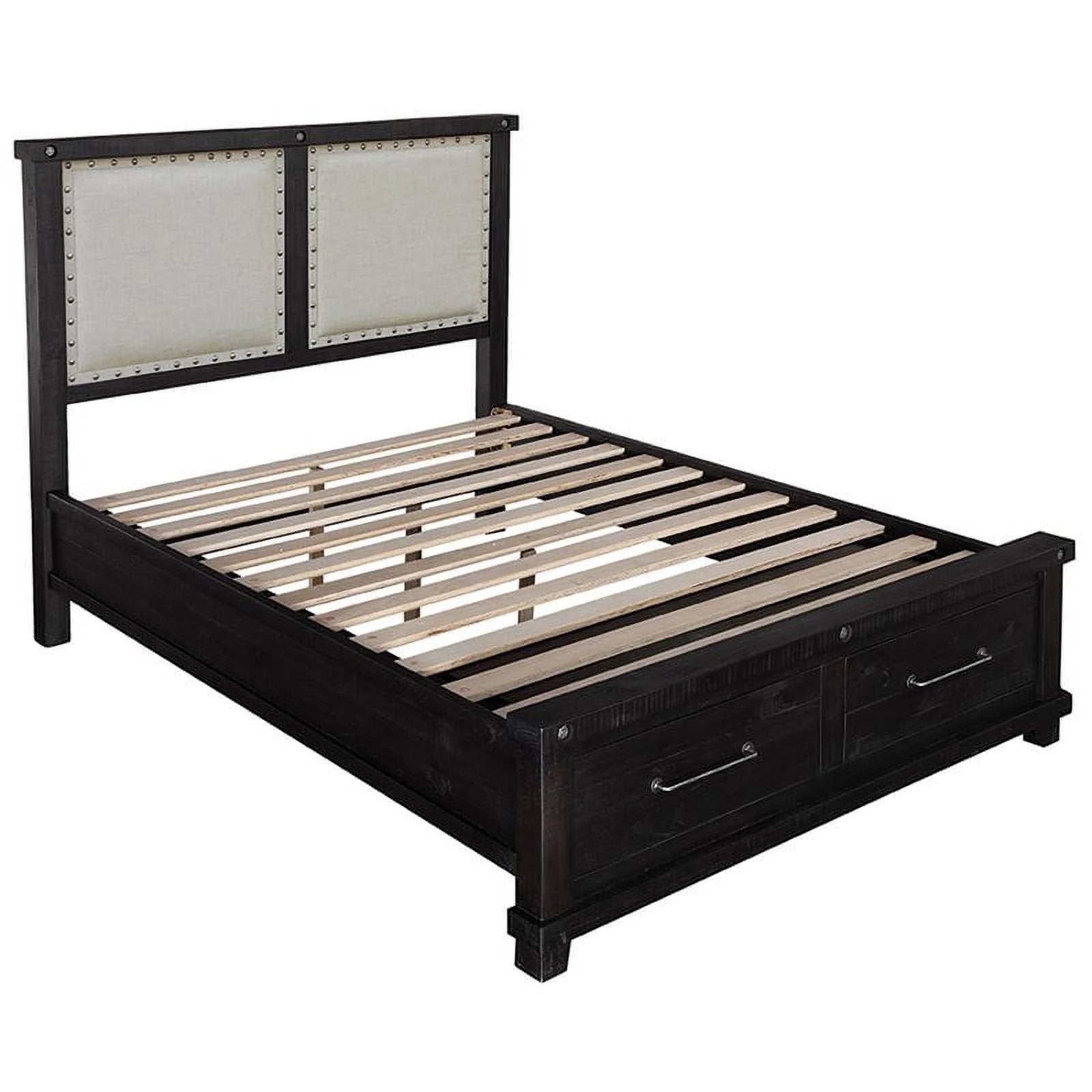 Modus Yosemite Upholstered California King Storage Bed, Cafe X103949