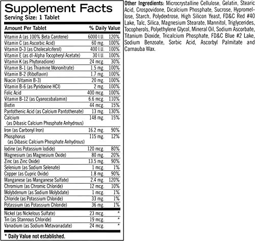 Geritol Complete Tablets 100 Count Y681636
