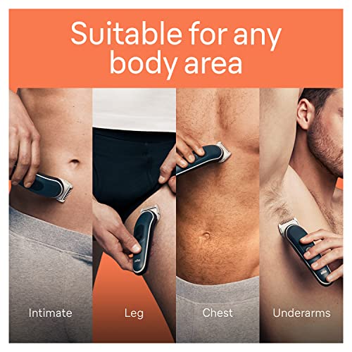 Braun Body Groomer Series 3 3340 for Men, SkinSecure Technology, Washable Q902952