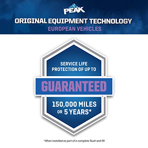 PEAK OET Extended Life Violet Antifreeze/Coolant for European Vehicles, 1 Gal. W235561