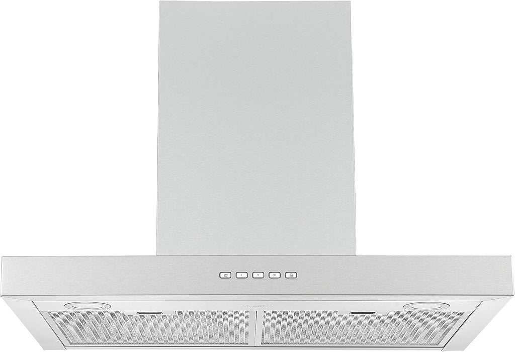 Ancona 30" 600 CFM Wall-Mounted Convertible Range Hood, Stainless Steel I622