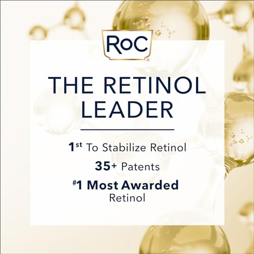 RoC Retinol Correxion Deep Wrinkle Night Cream, Face Moisturizer with Shea Butter, 0.5 oz S300