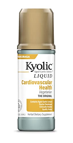 Kyolic Aged Garlic Extract Liquid, Vegetarian Cardiovascular, 4 oz B1977