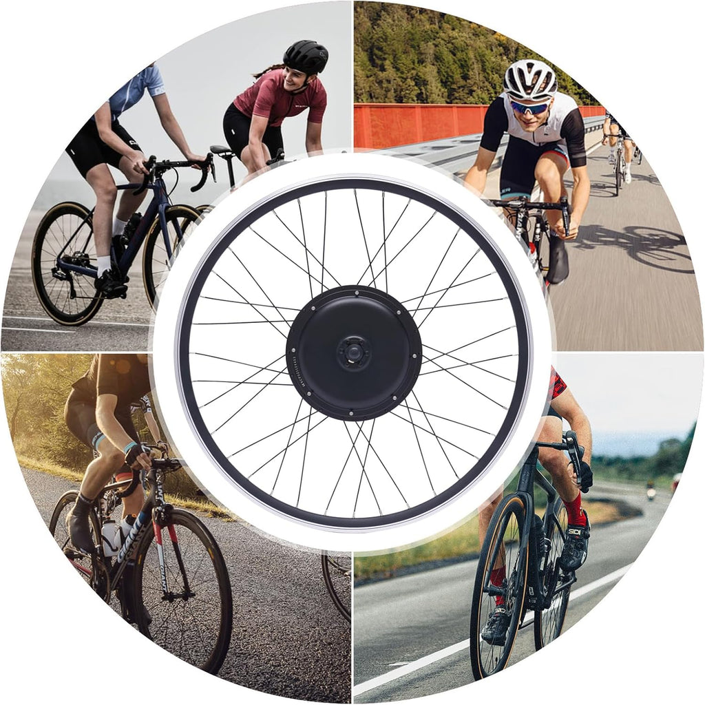 Electric Bicycle Motor Kit 48V 1000W Front Wheel E-Bike Conversion Kit with Display L78679