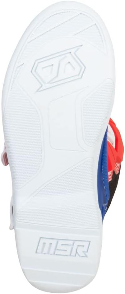 MSR Youth M3X Motocross Boots Red/White/Blue Y78250