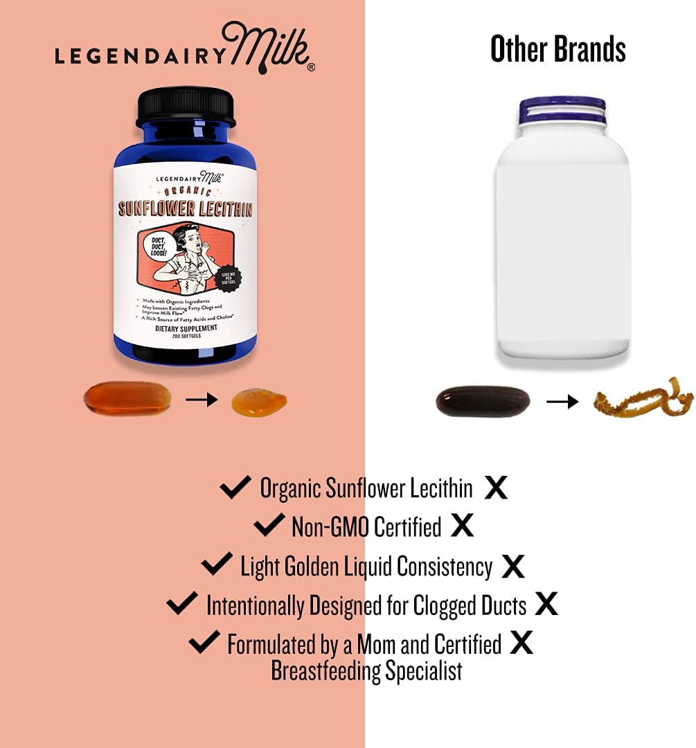 Legendairy Milk Sunflower Lecithin + Baby Vitamin D3 & K2 Liquid Drops D2804