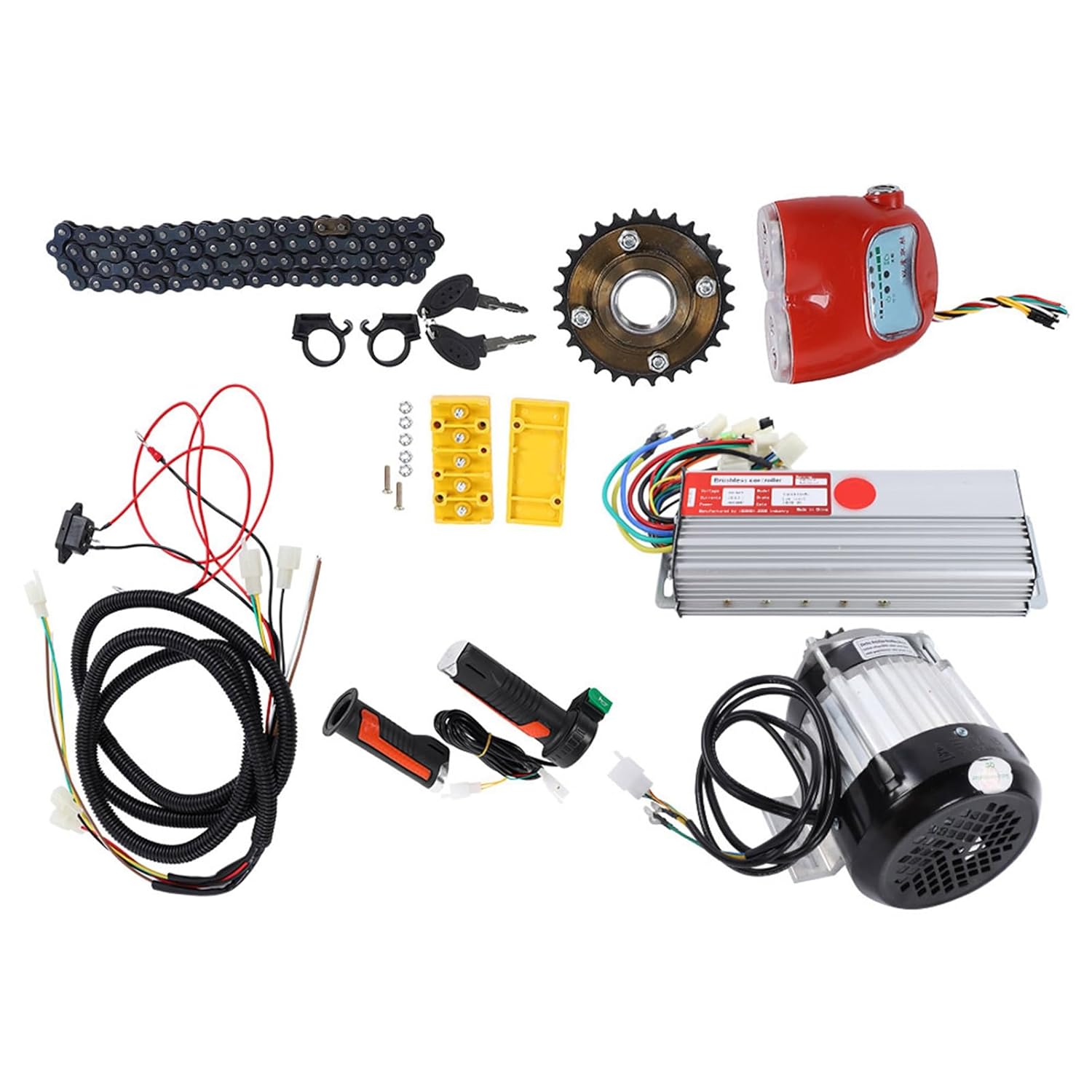 48V 800W Brushless Motor Kit for Electric Bike Tricycle Scooter J19113