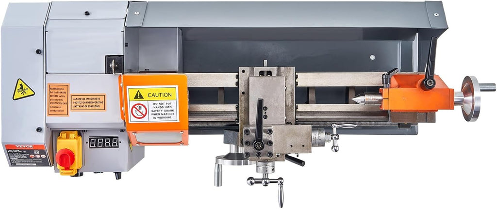 VEVOR Metal Lathe Machine 7 x 13.78 Precision Benchtop Power Lathe S506230