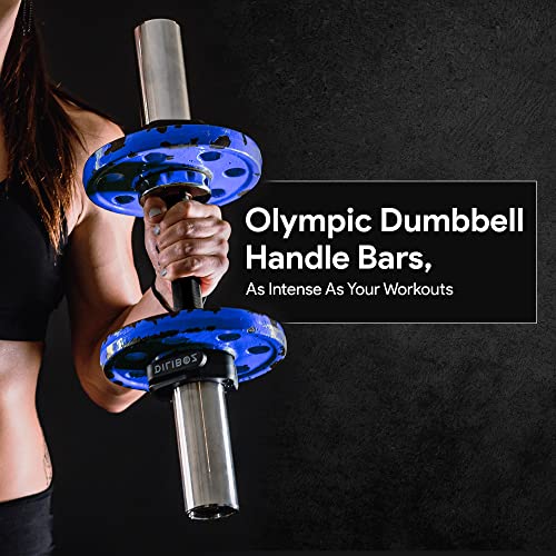 Olympic Dumbbell Handle 2 Inch Loadable Heavy Duty Dumbbell Bar O1947