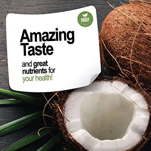 NBF Organic Coconut Oil 16 Fl Oz Cold Pressed L8010
