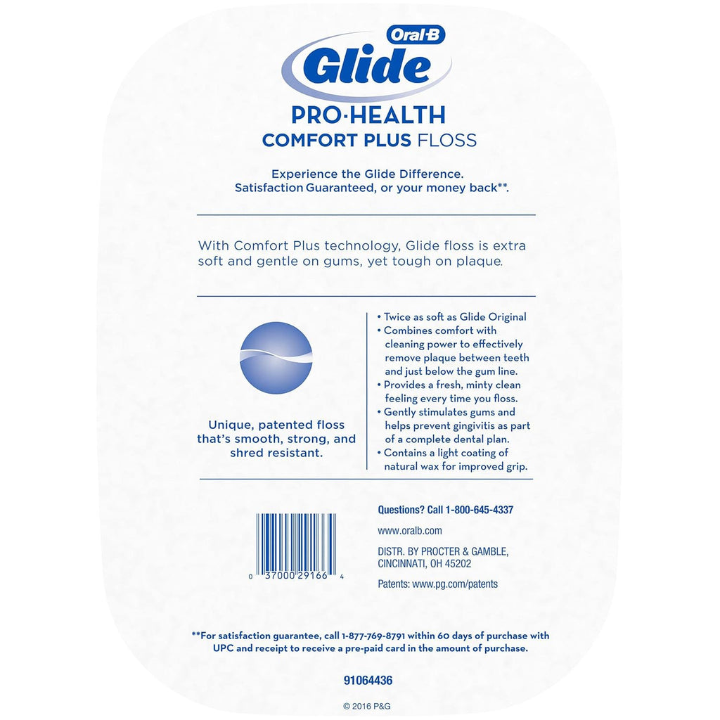 Oral-B Glide PRO-HEALTH Comfort Plus Floss, 6 Count H95275