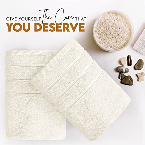 Utopia Towels 4 Pack Oversized Bath Towels, 100% Ring Spun Cotton, Black H527651